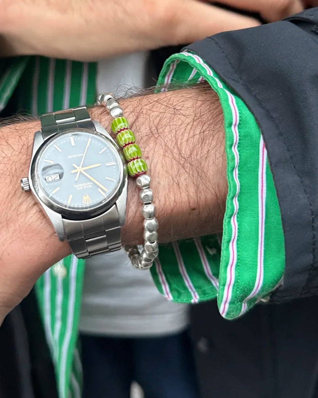 Gottlob - Bracelet Edition N° 2 - Vert & Rouge