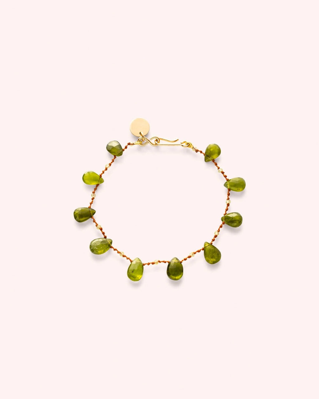 Ivarene - Linwood Drops & Beads Bracelet - Vesuvianite