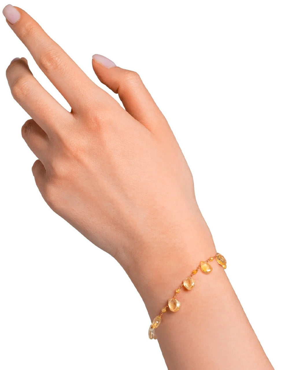 Ivarene - Bracelet Mill Drops & Beads - Citrine