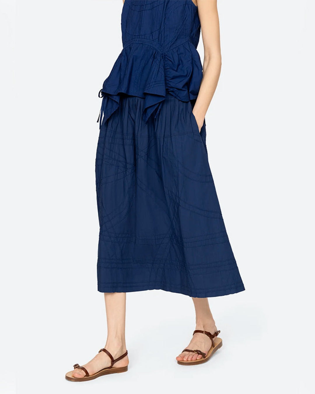 Sea New York - Sea NY - Camden Skirt - Blueberry