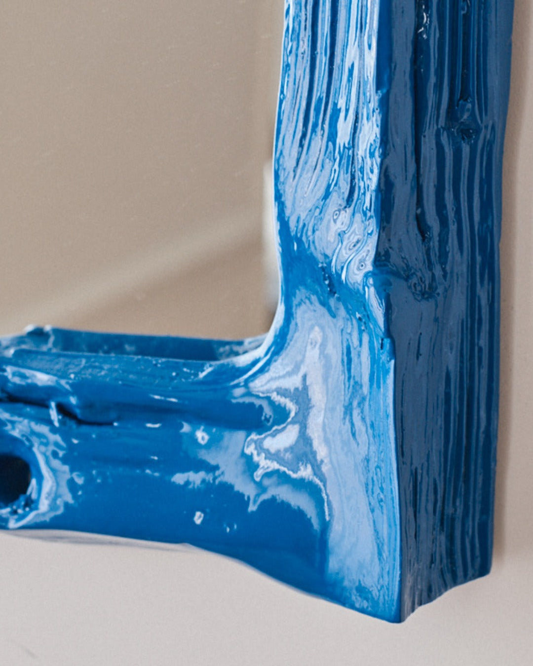 Teun Zwets - Miroir - Bleu