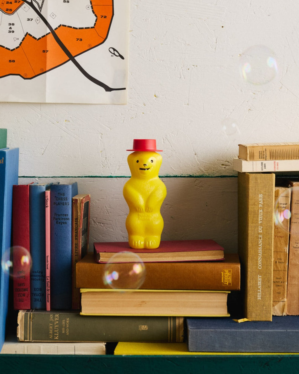 Pustefix - Bubble wand Bear - Yellow