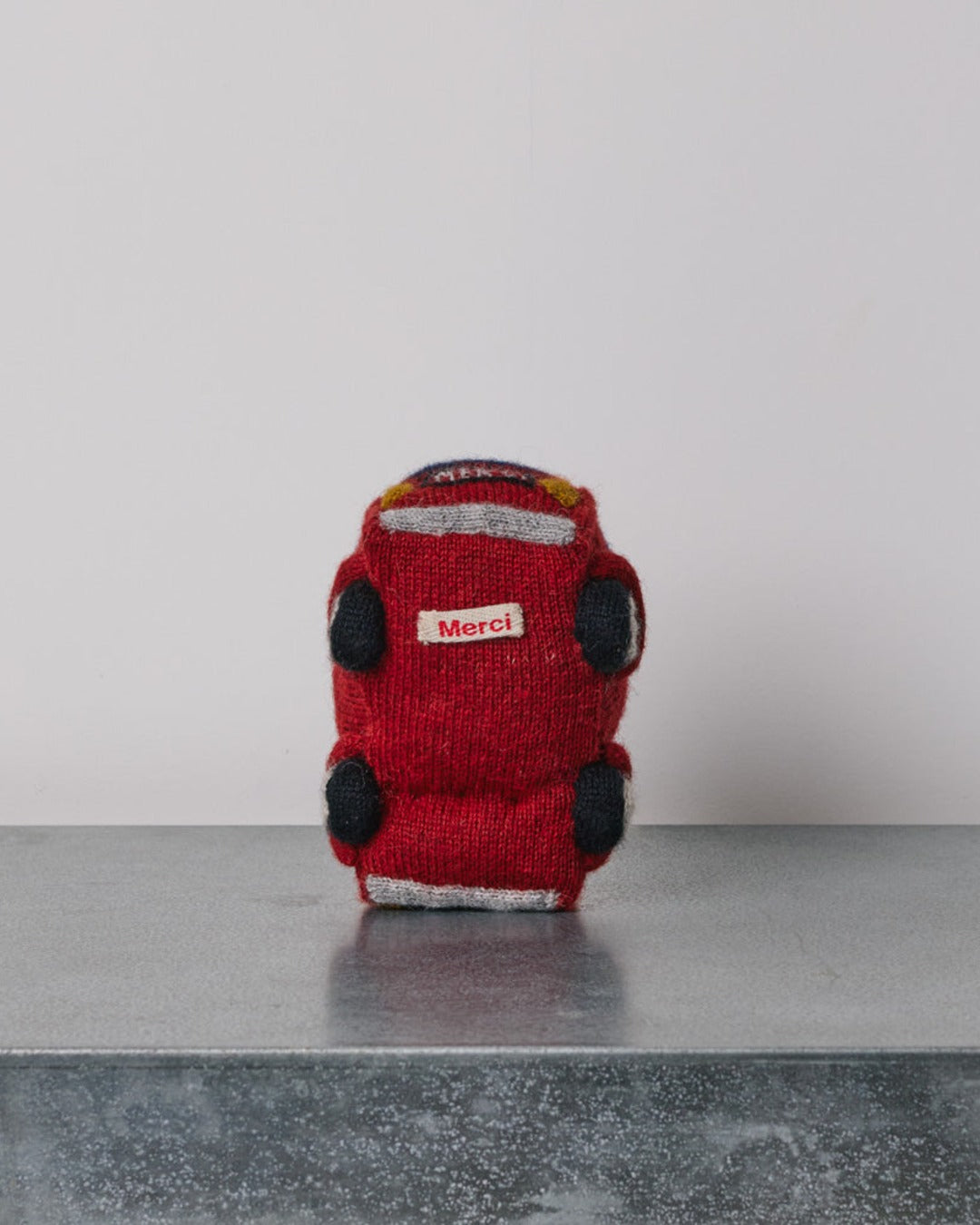 Merci - Peluche En Tricot Fiat 500
