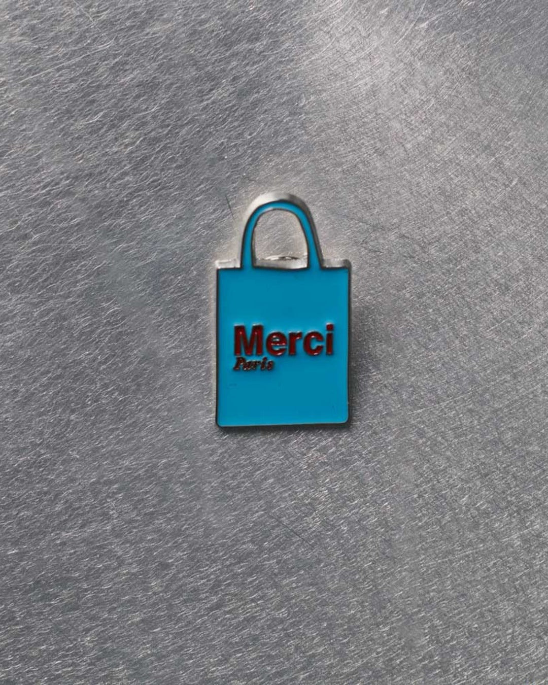 Merci - Pin's - Tote Bag Bleu