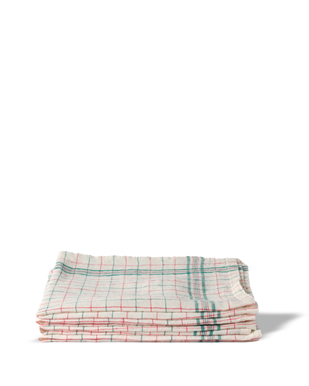 Merci - Washed linen napkin - Office - Pink & Green