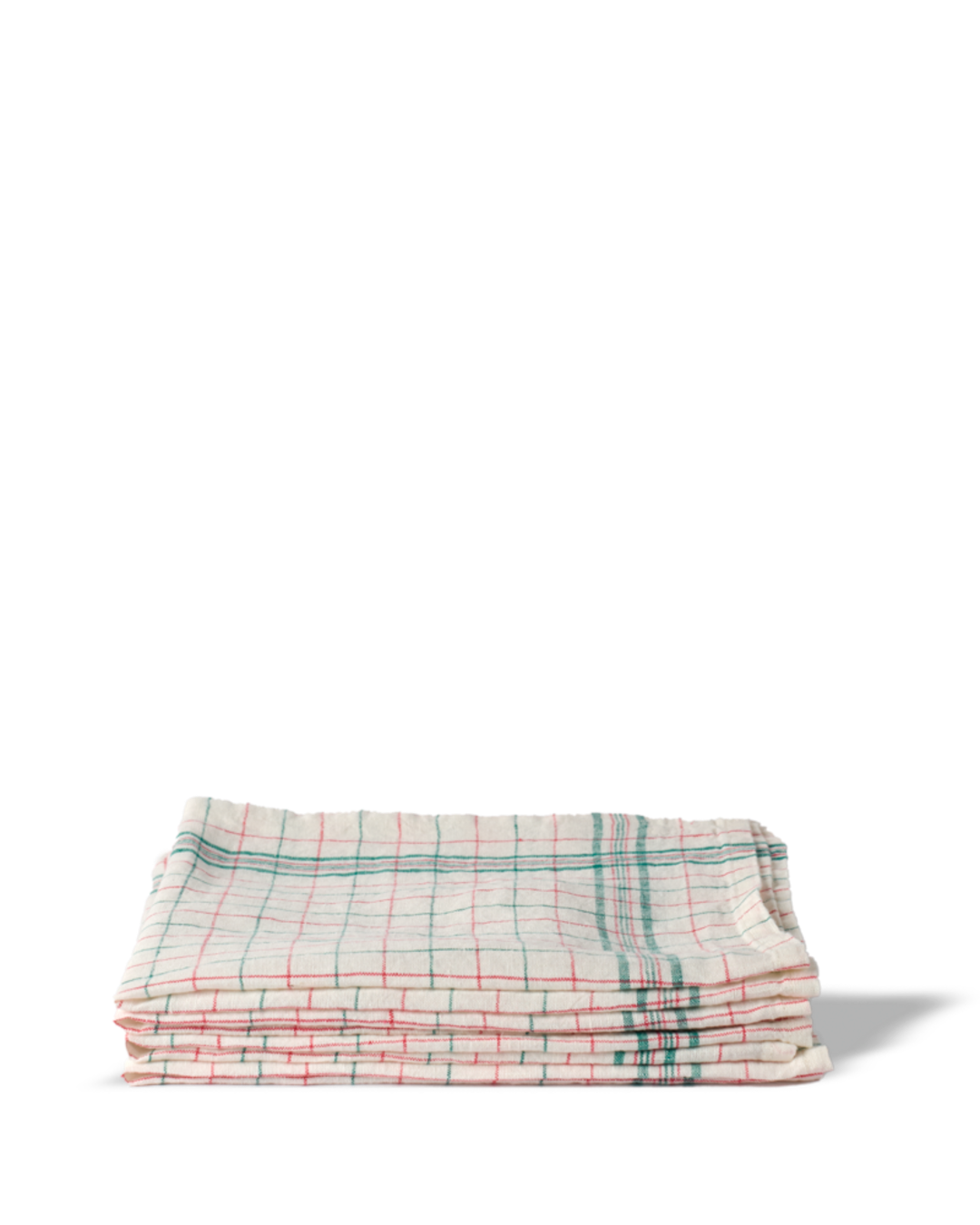 Merci - Washed linen napkin - Office - Pink & Green