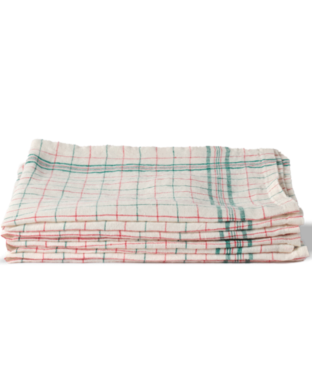 Merci - Washed linen napkin - Office - Pink & Green