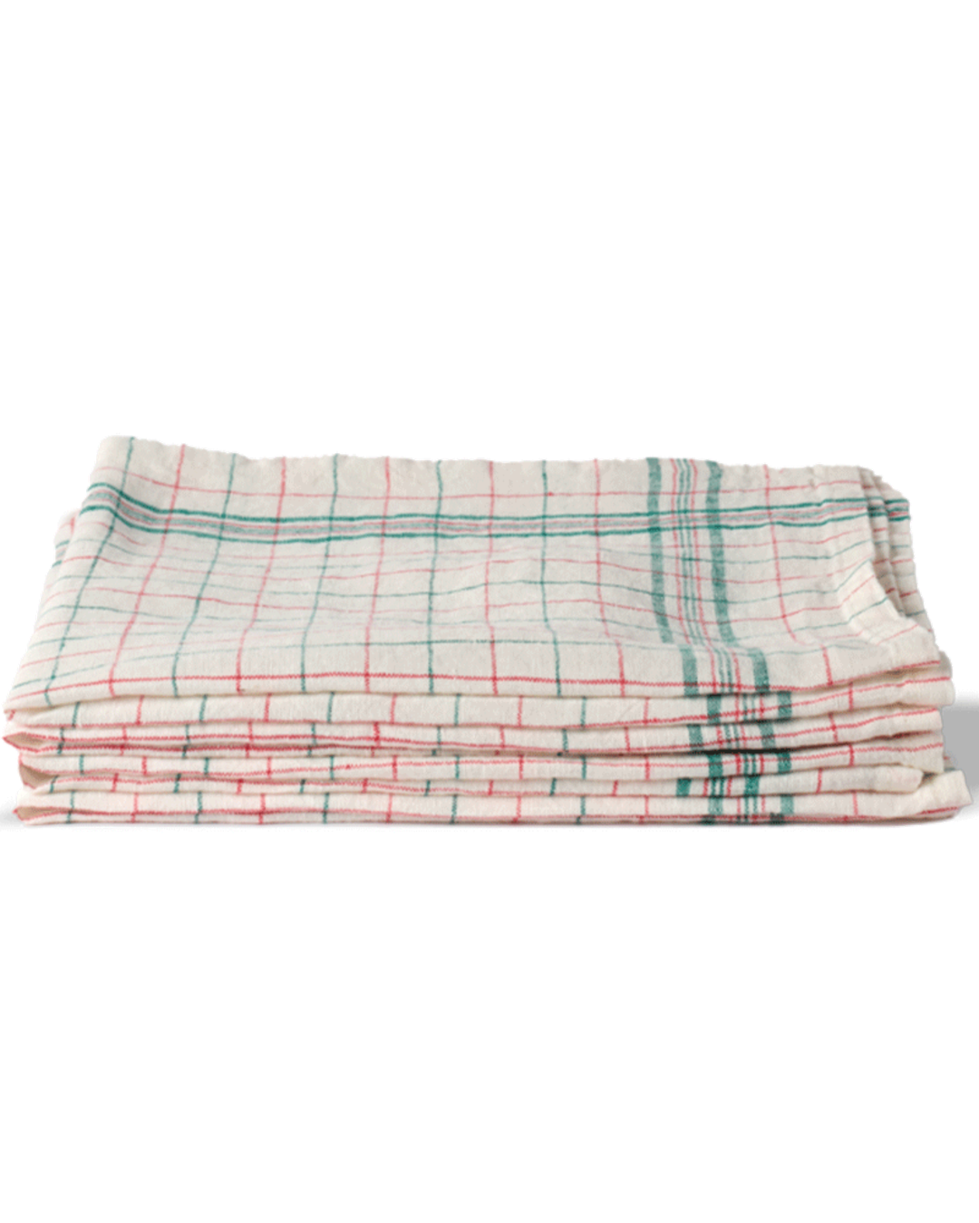 Merci - Washed linen napkin - Office - Pink & Green