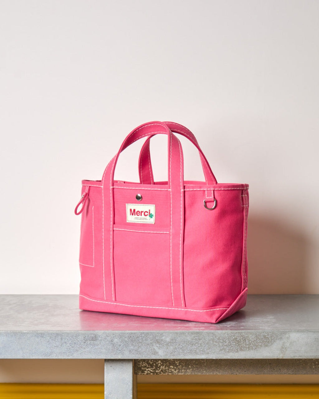 Merci - Cabas Candide Uni - Rose
