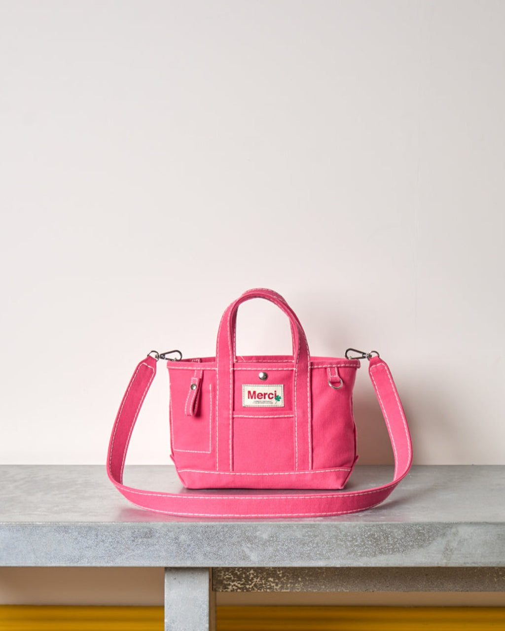 Merci - Cabas Candide Uni - Rose