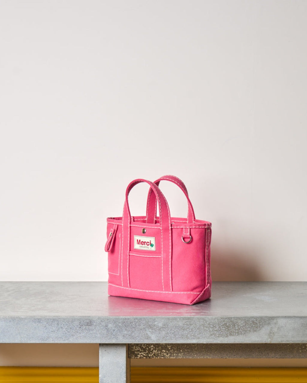 Merci - Cabas Candide Uni - Rose