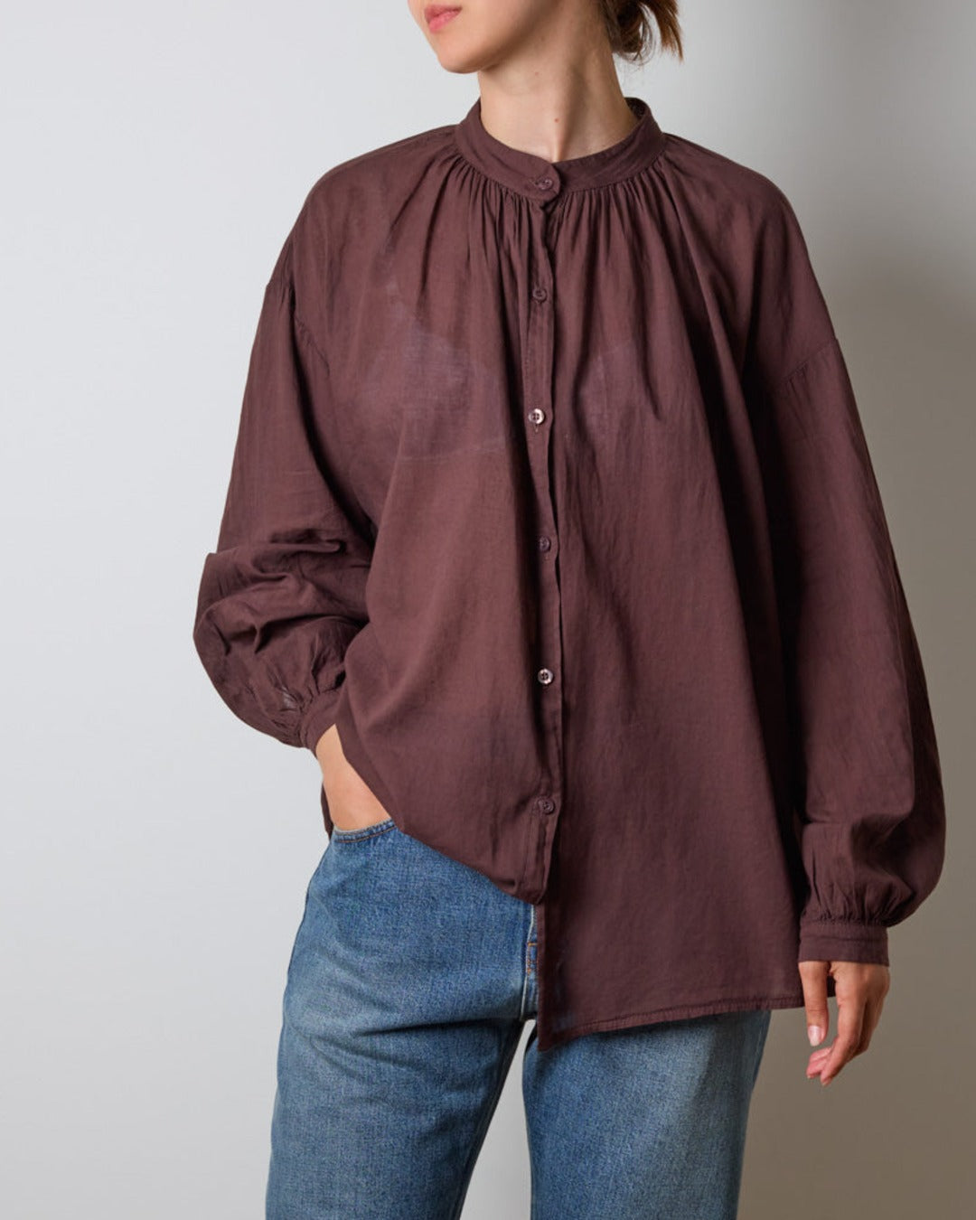 Merci - Victoria Shirt - Brown
