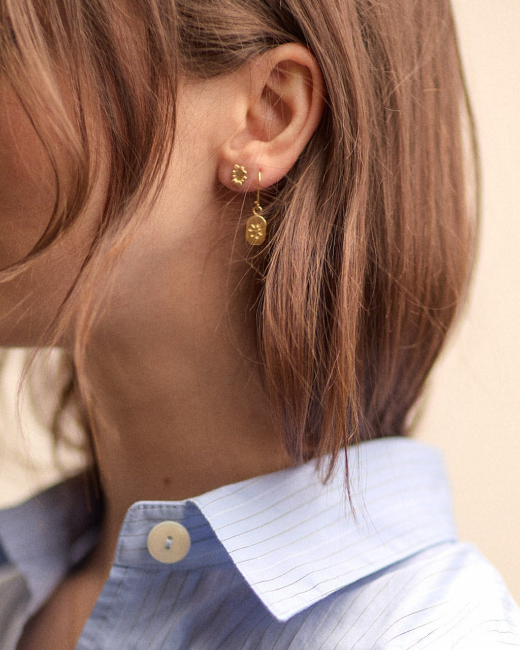 Merci - Emma earrings - Gold