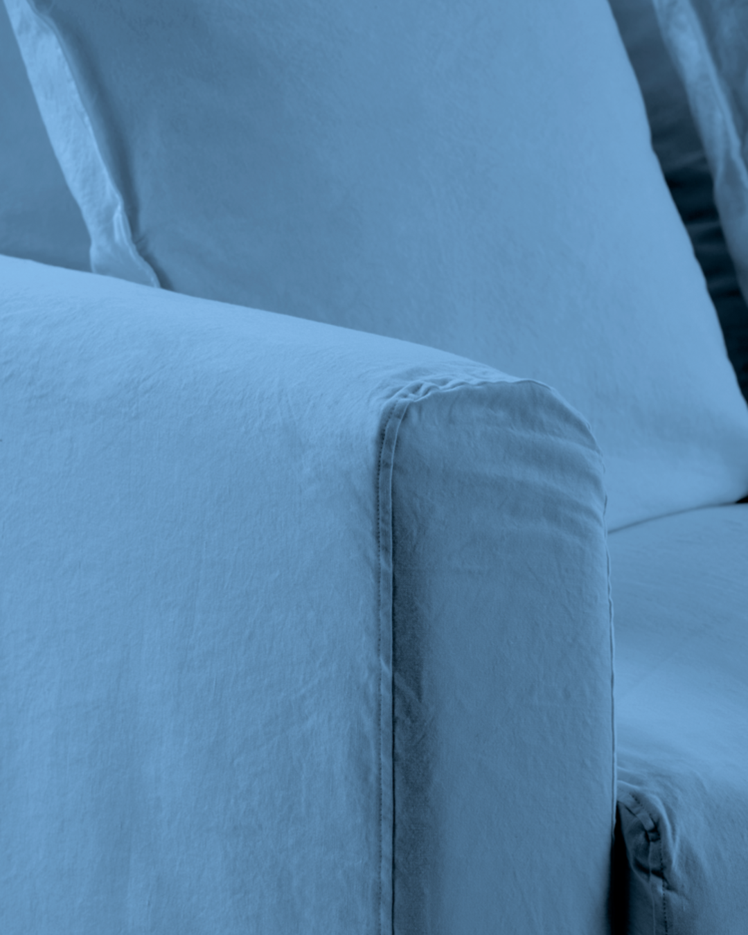 Merci - Sofa cover - Primary Blue
