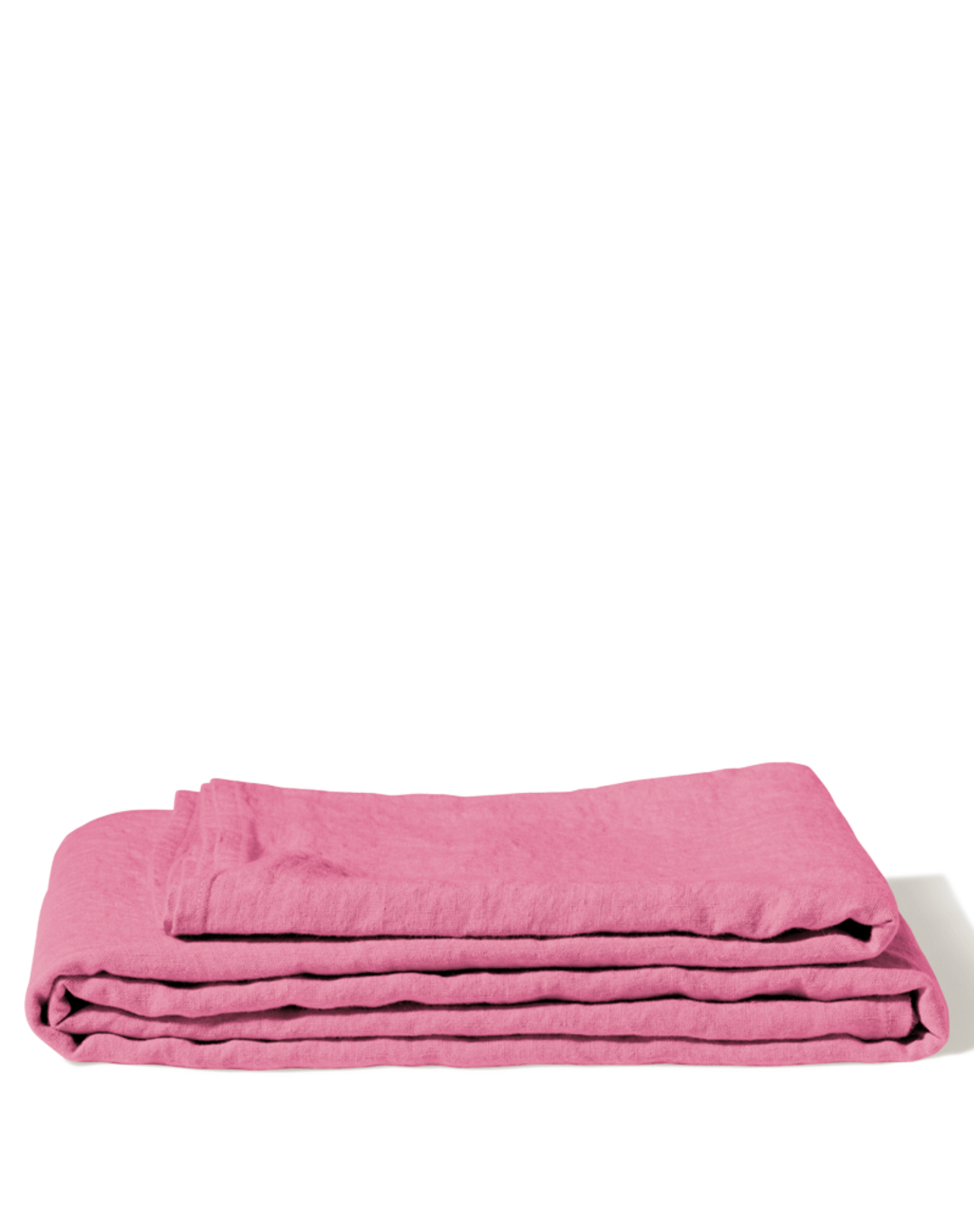 Merci - Nappe En Lin Lavé - Rose Garance