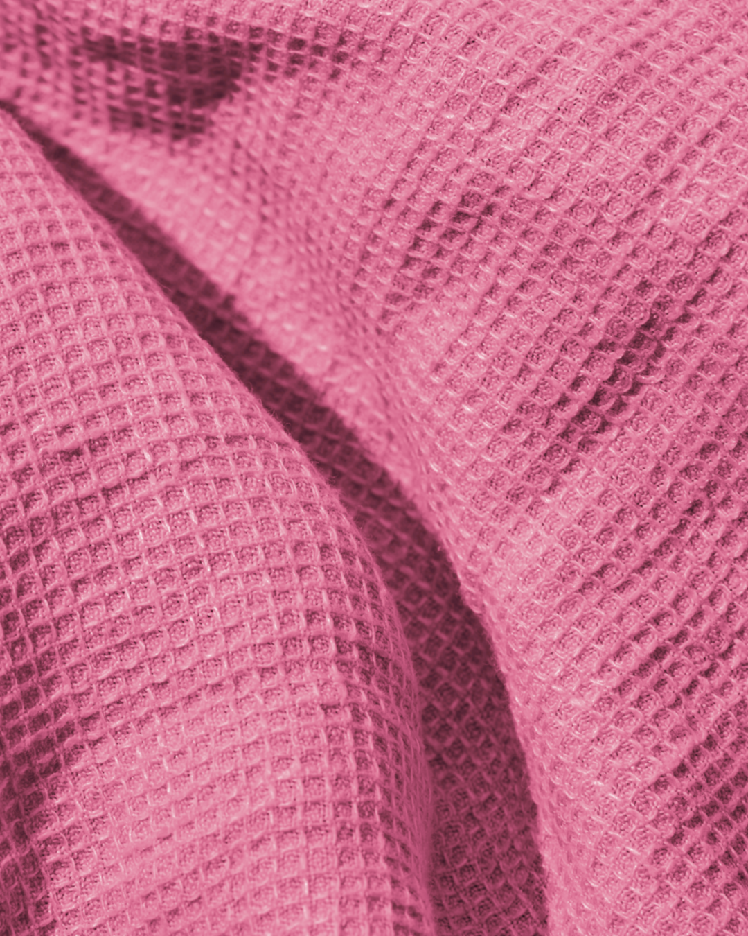 Merci - Linen guest towel - Honeycomb - Garance Pink