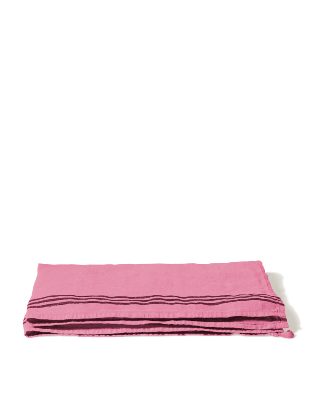 Merci - Torchon En Lin Lavé - Rose Garance