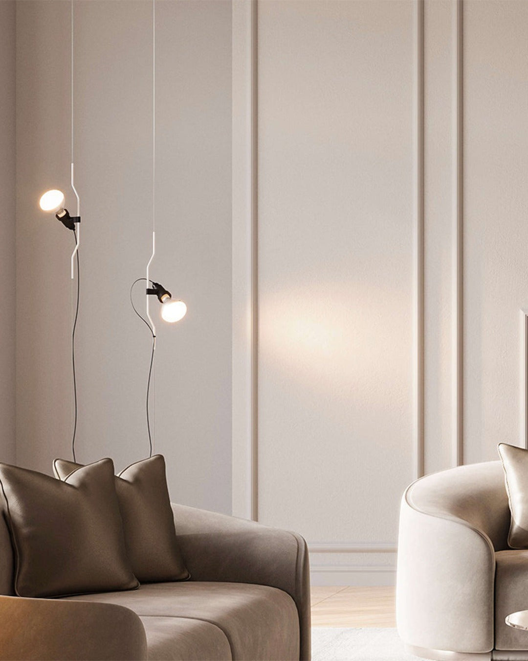Flos - Lampe Parentesi - Nickel