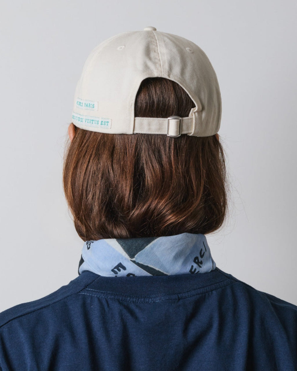 Merci - Casquette Mp - Ecru & Vert