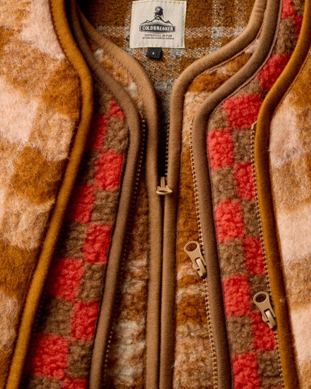 Coldbreaker - Veste Pepitco Ultralight - Scotch Apricot