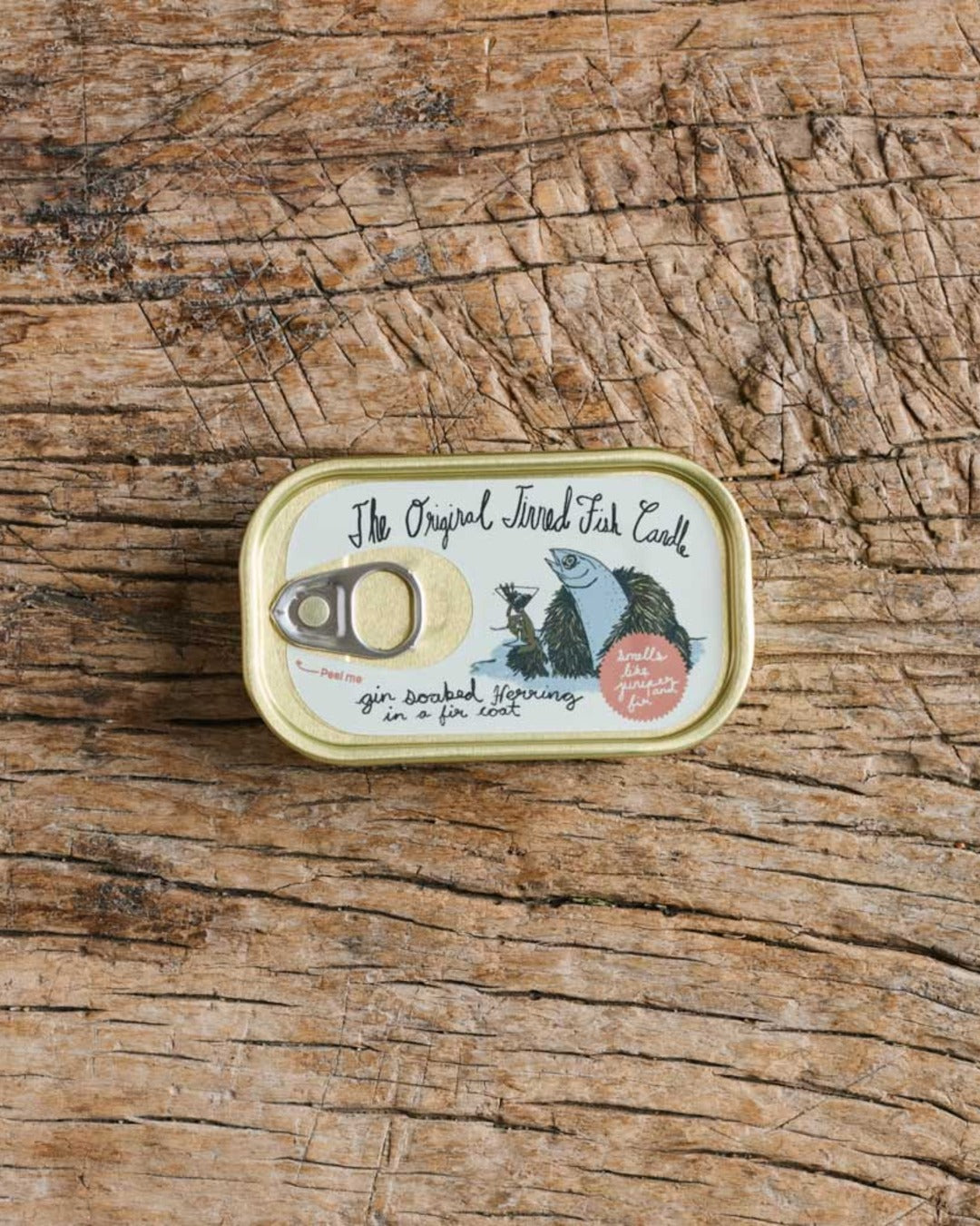 Tinned Candle - Bougie Poisson Juniper