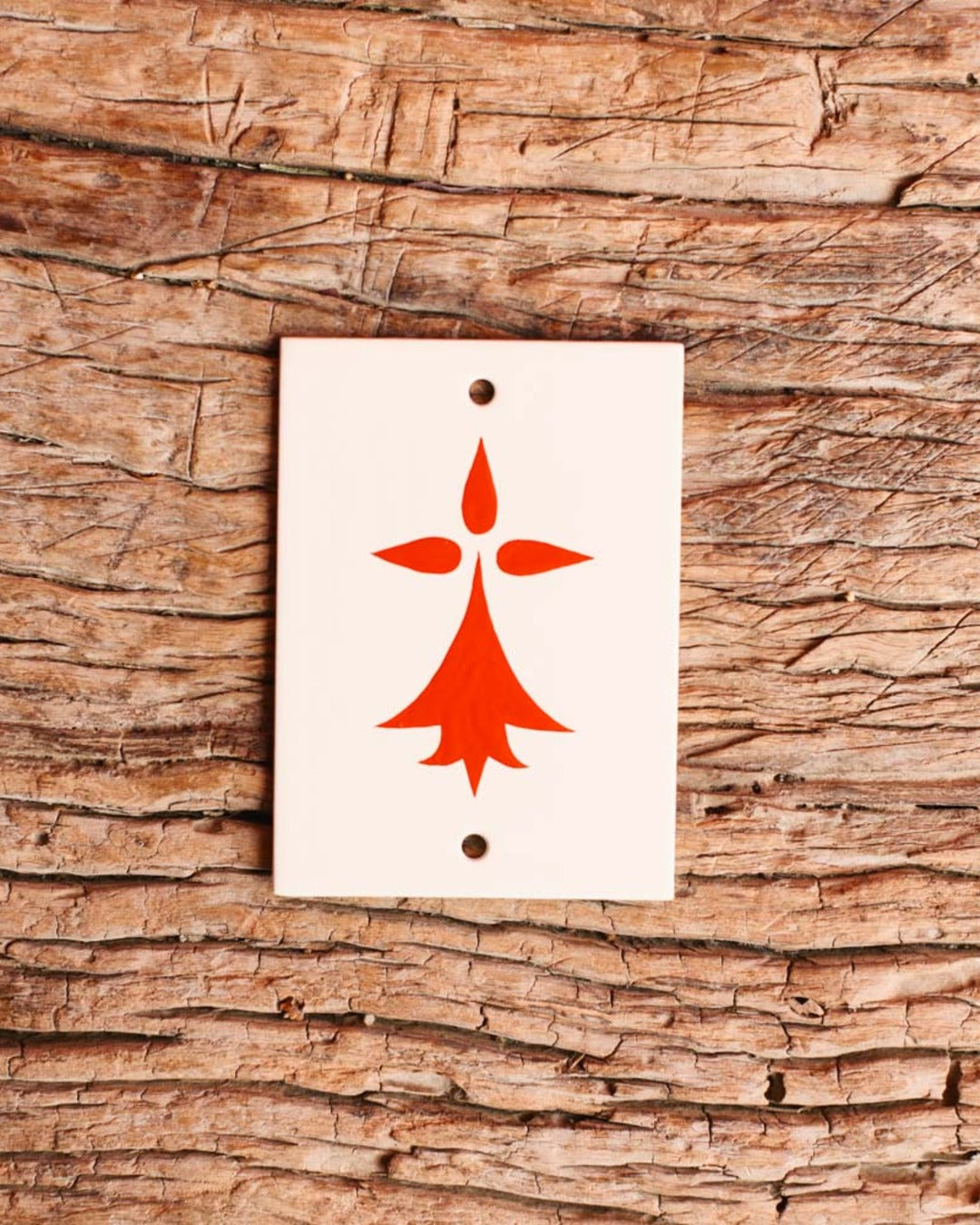 Matthieu Le Meur - Plaque Hermine - Rouge