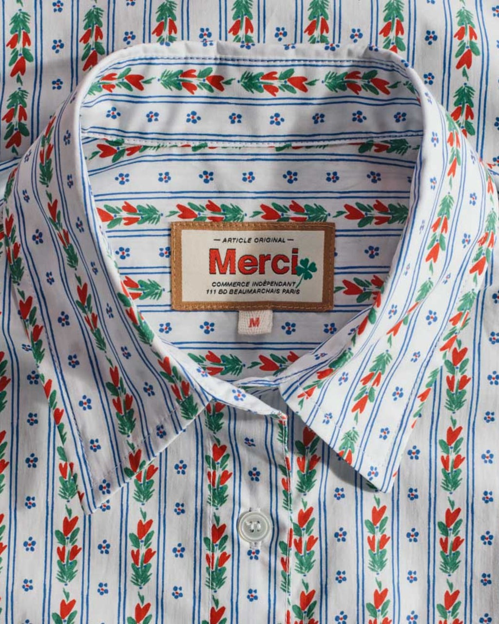 Amour Breton x Merci - Chemise - Blanc