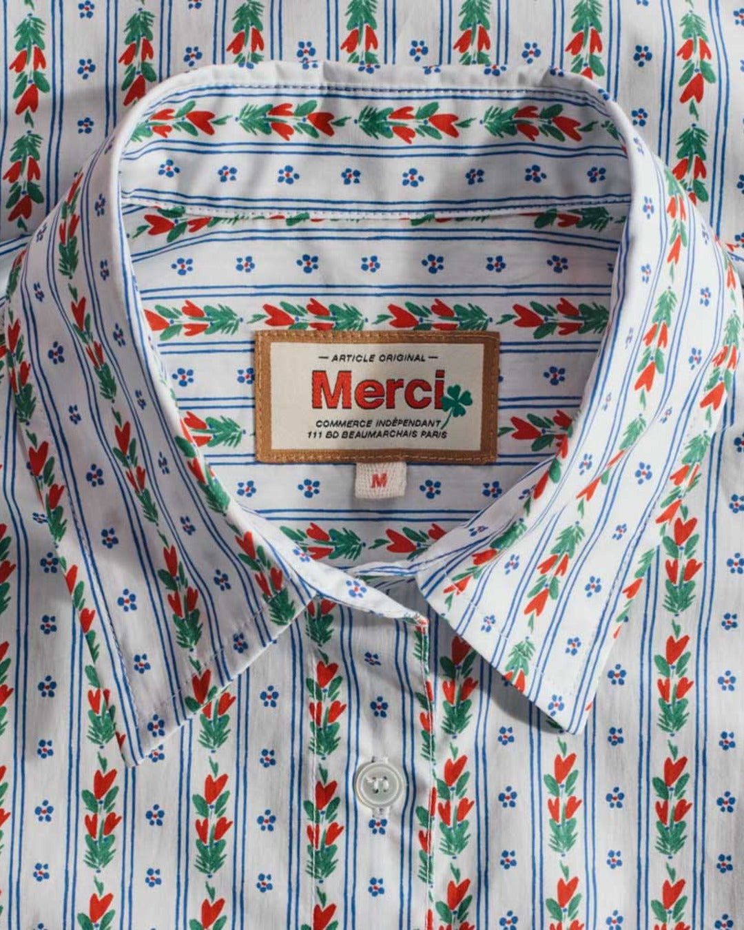 Amour Breton x Merci - Chemise - Blanc