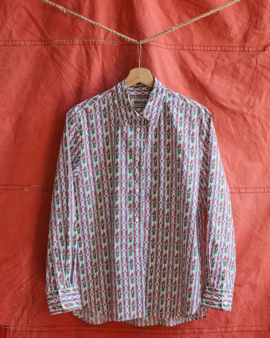 Amour Breton x Merci - Chemise - Rouge