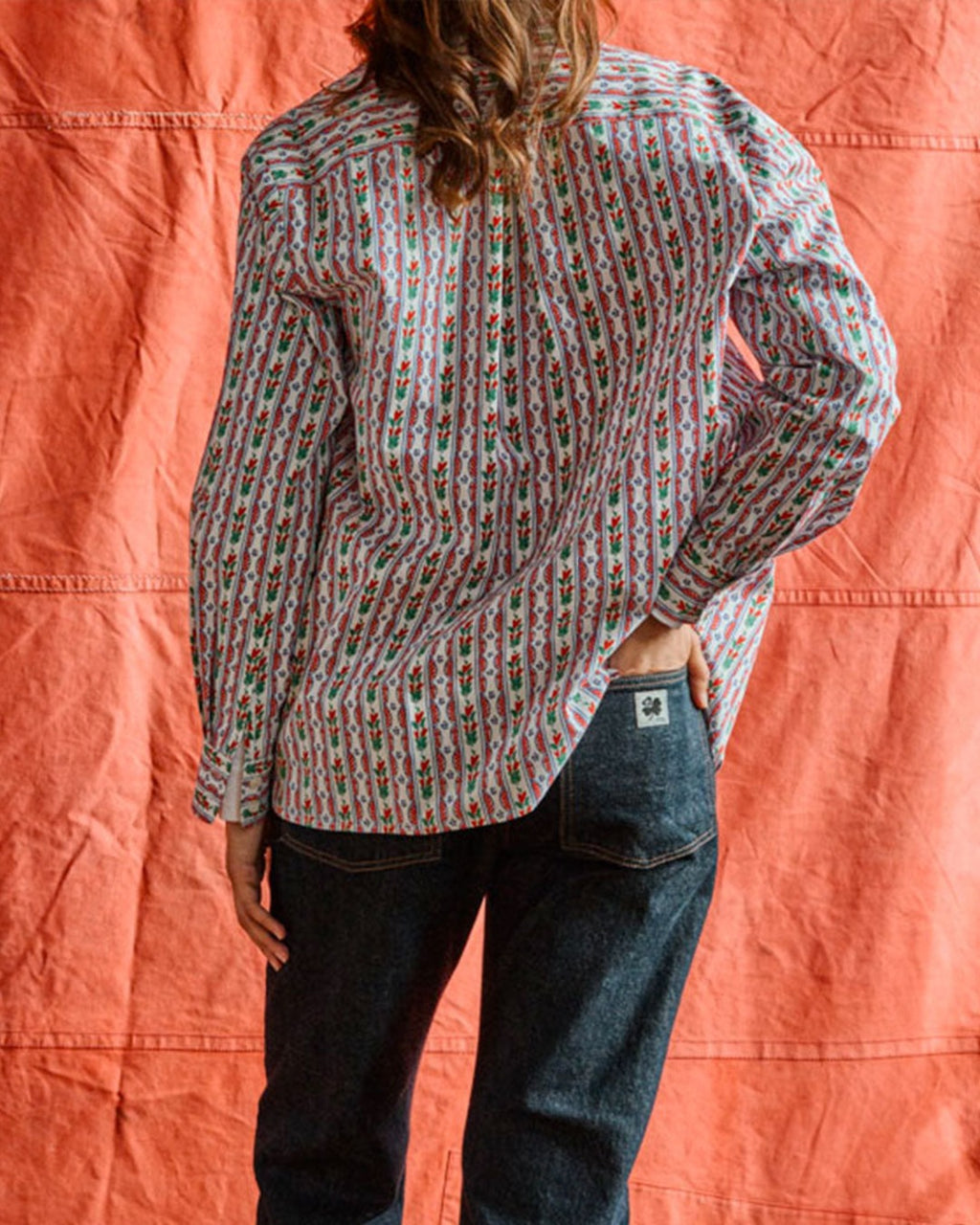 Amour Breton x Merci - Chemise - Rouge