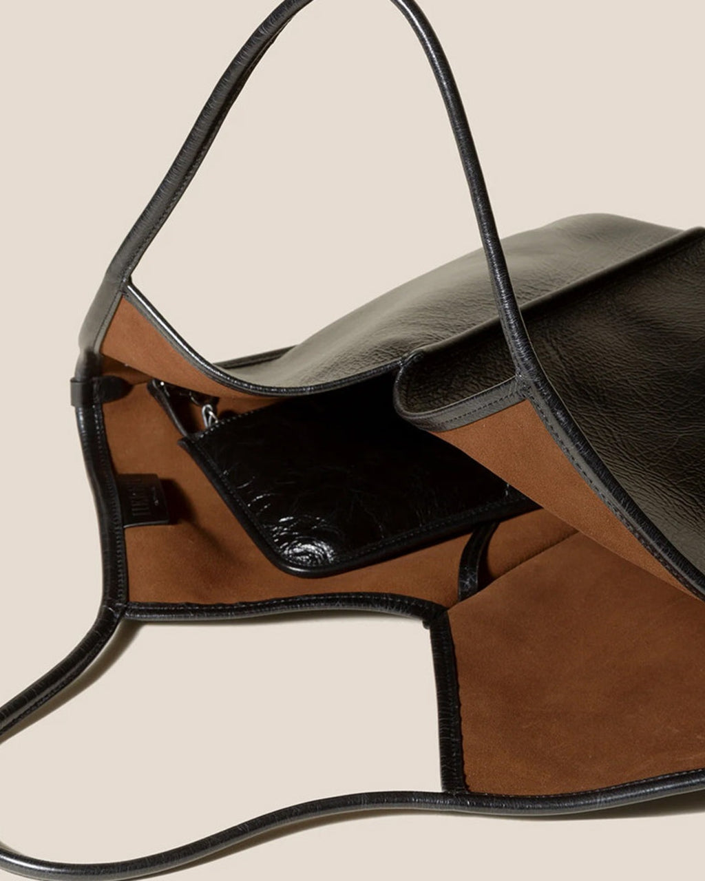 Hereu - Sac Callela Distressed En Cuir - Noir