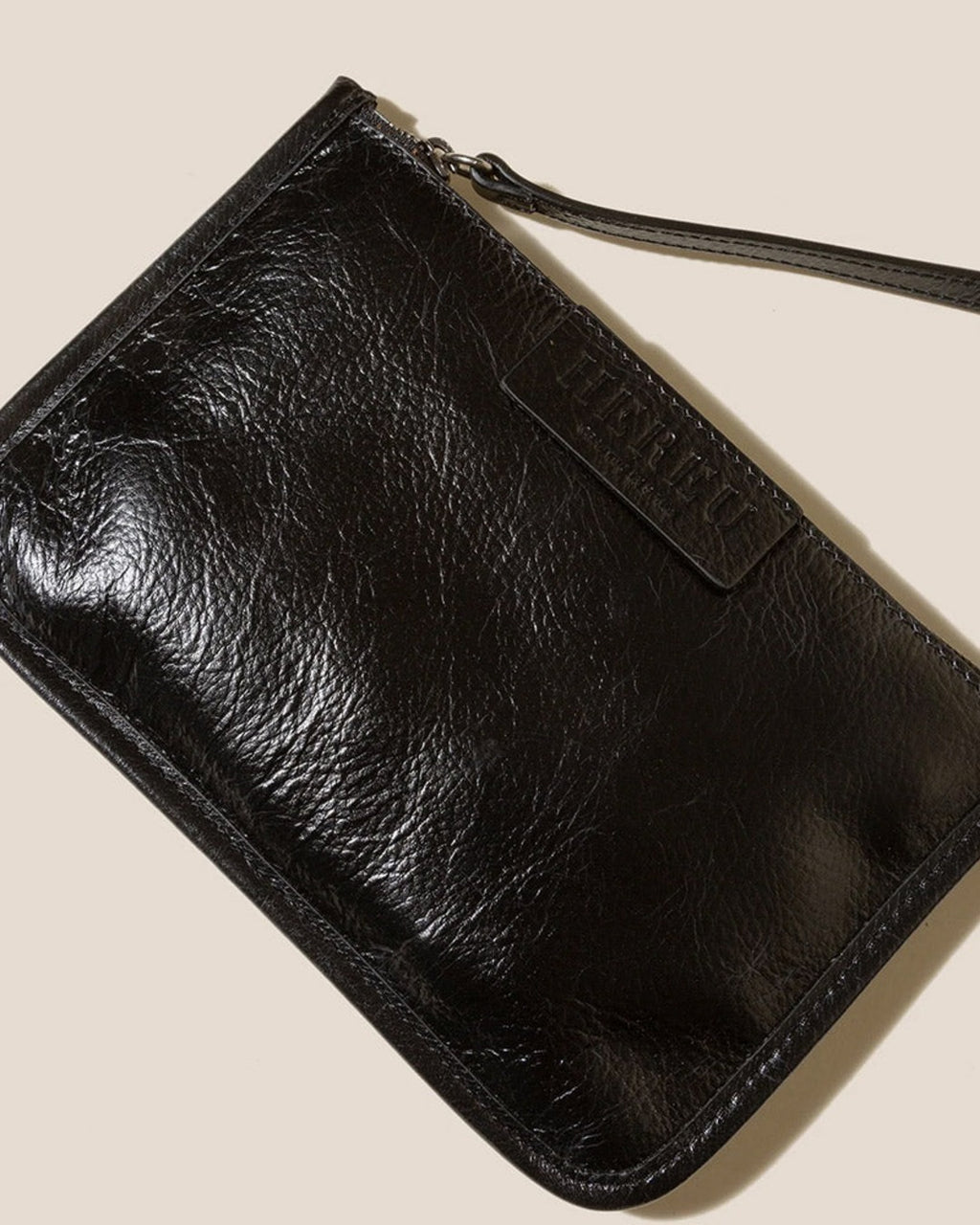 Hereu - Sac Callela Distressed En Cuir - Noir
