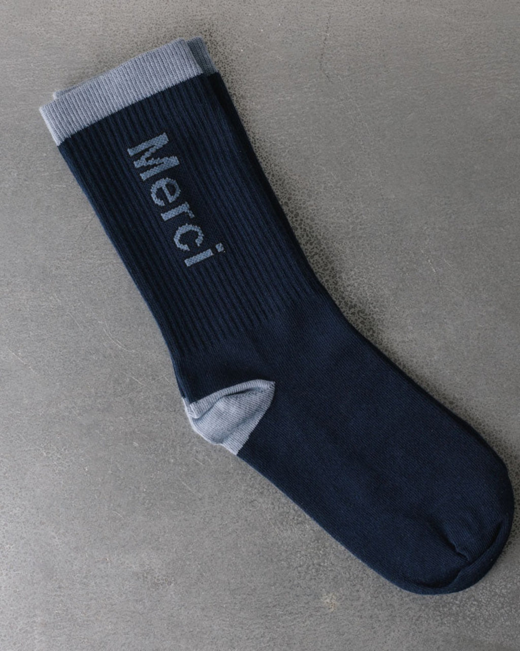 Merci - Chaussettes Scrappy - Marine & Bleu