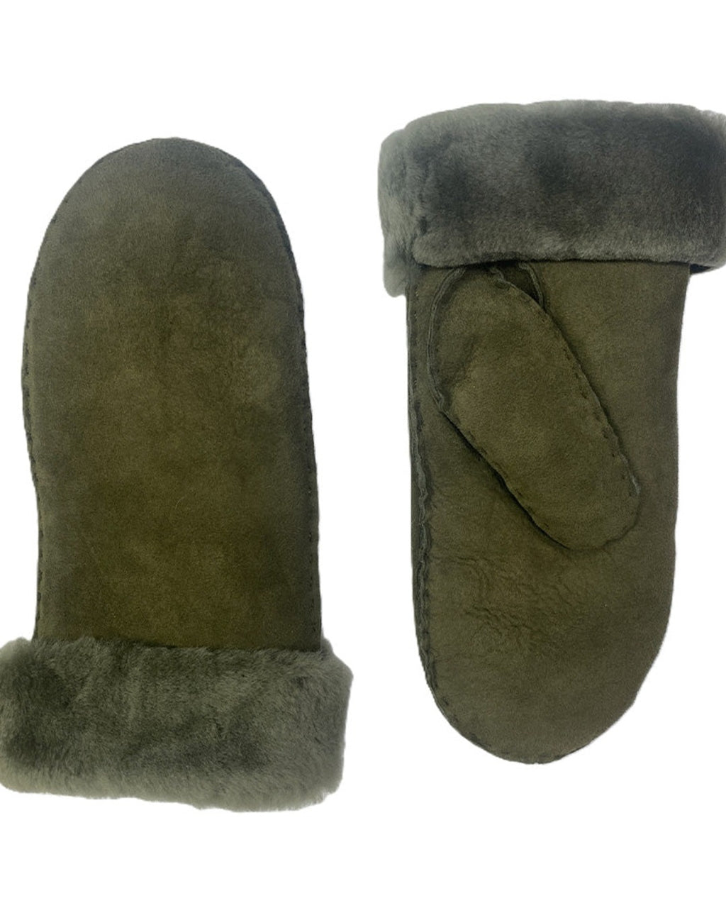 Milona - Sheep Mittens - Loden Green