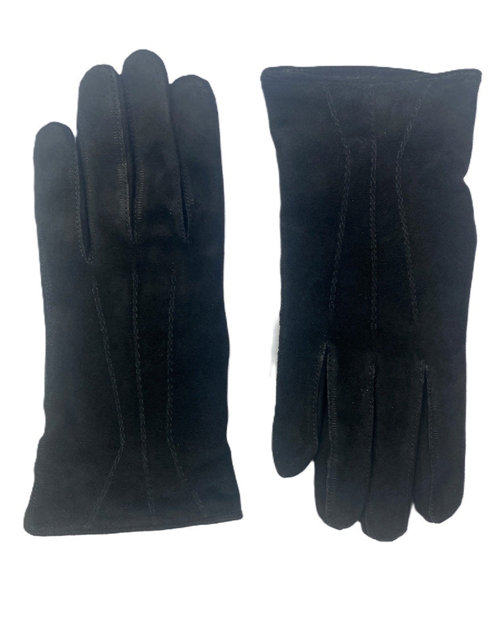 Milona - Gants Agneau Suède - Noir