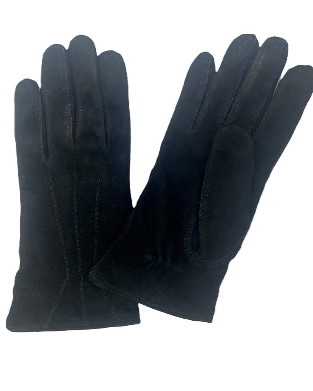 Milona - Gants Agneau Suède - Noir