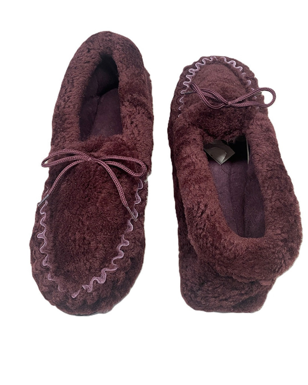 Milona - Chaussons Mocassins - Bordeaux