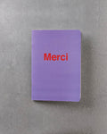 Merci - Carnet - Violet & Rouge