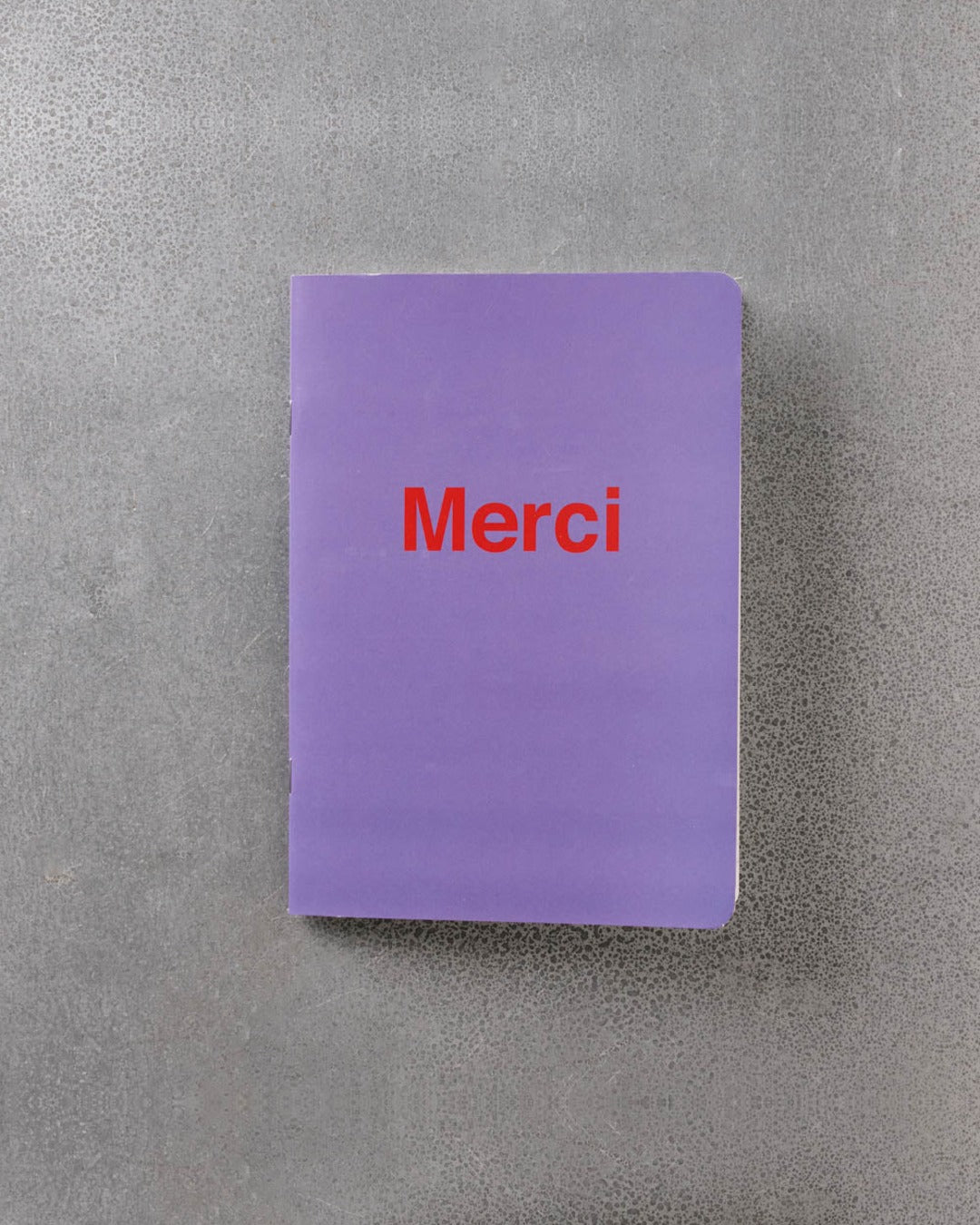 Merci - Carnet - Violet & Rouge