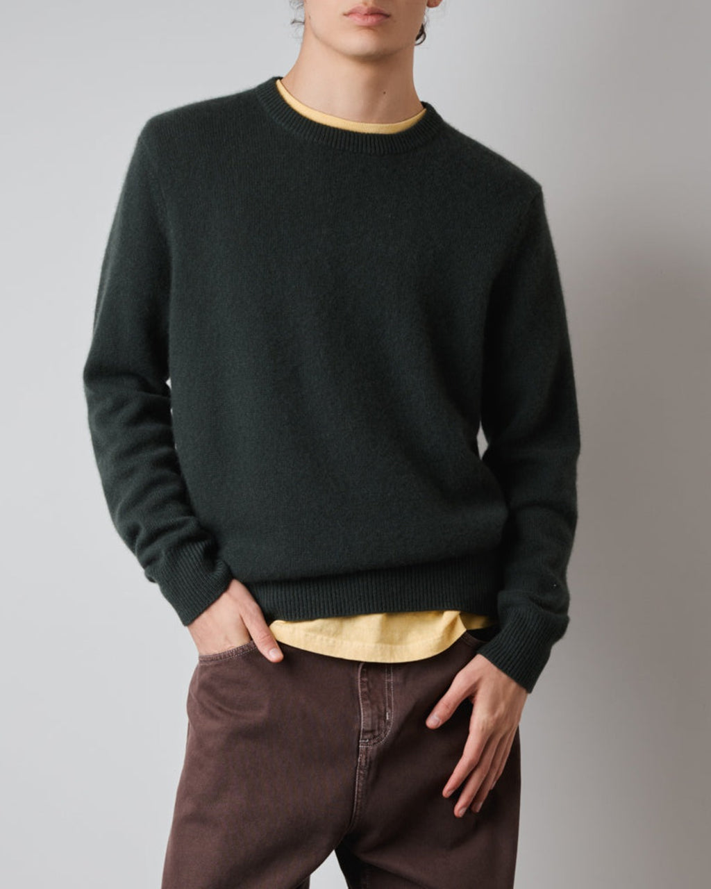 Merci - Pull En Cachemire Claudio - Forest