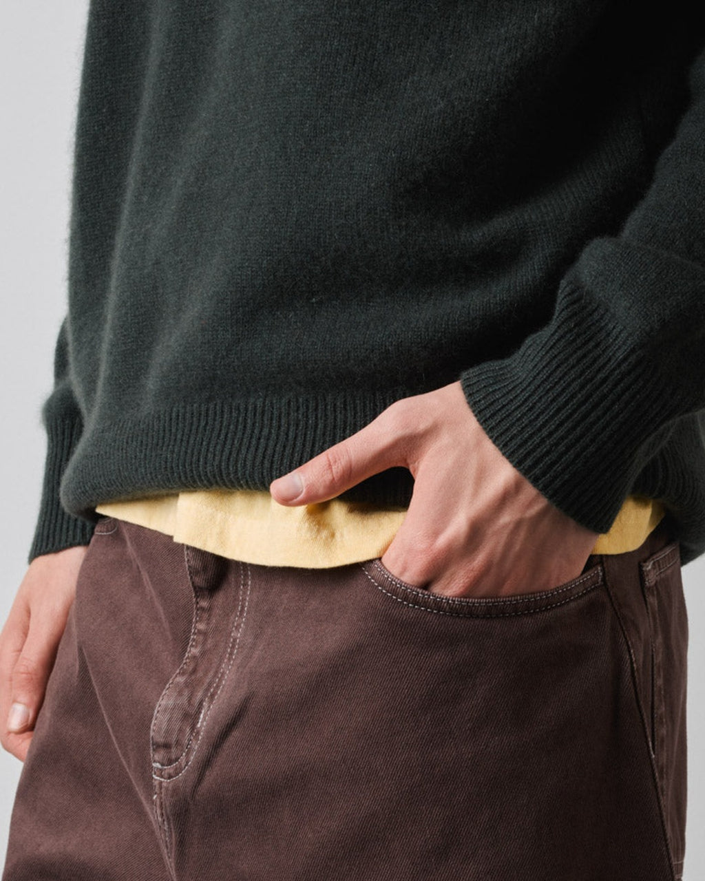 Merci - Pull En Cachemire Claudio - Forest