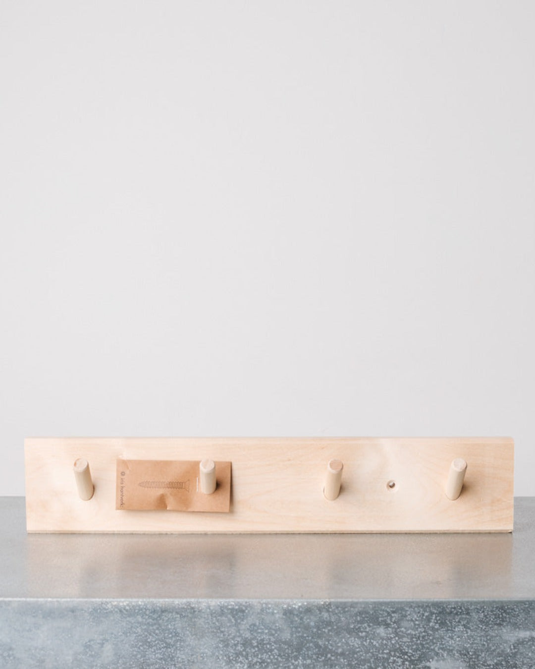 Iris Hantverk - Wooden Hook Rack - 4 Hooks