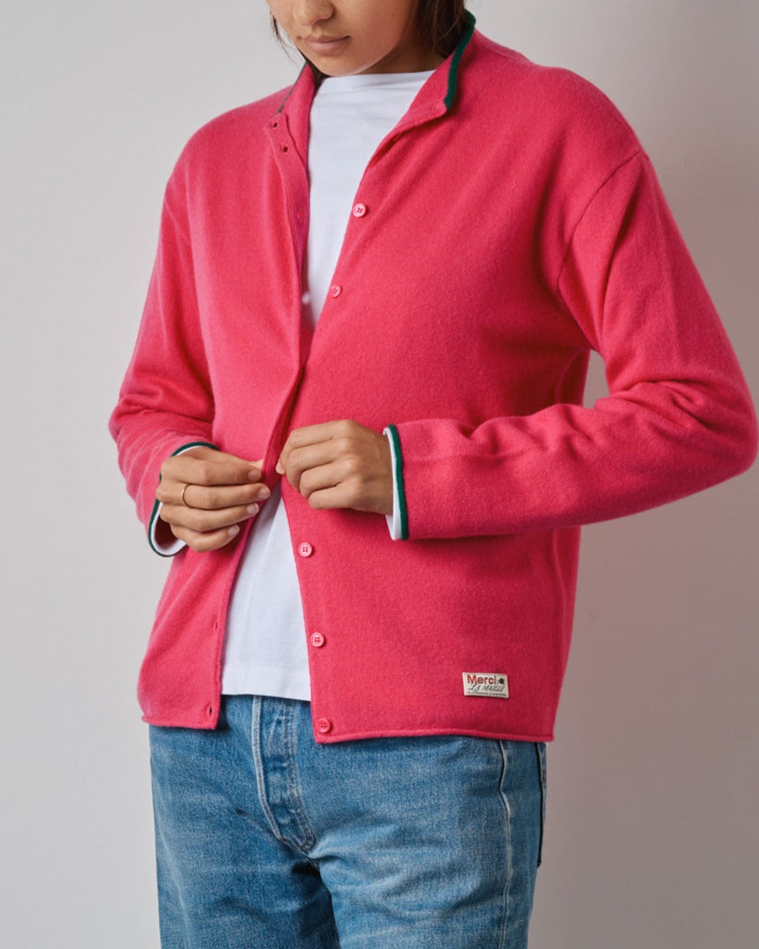 Merci - Iris Waistcoat - Pink