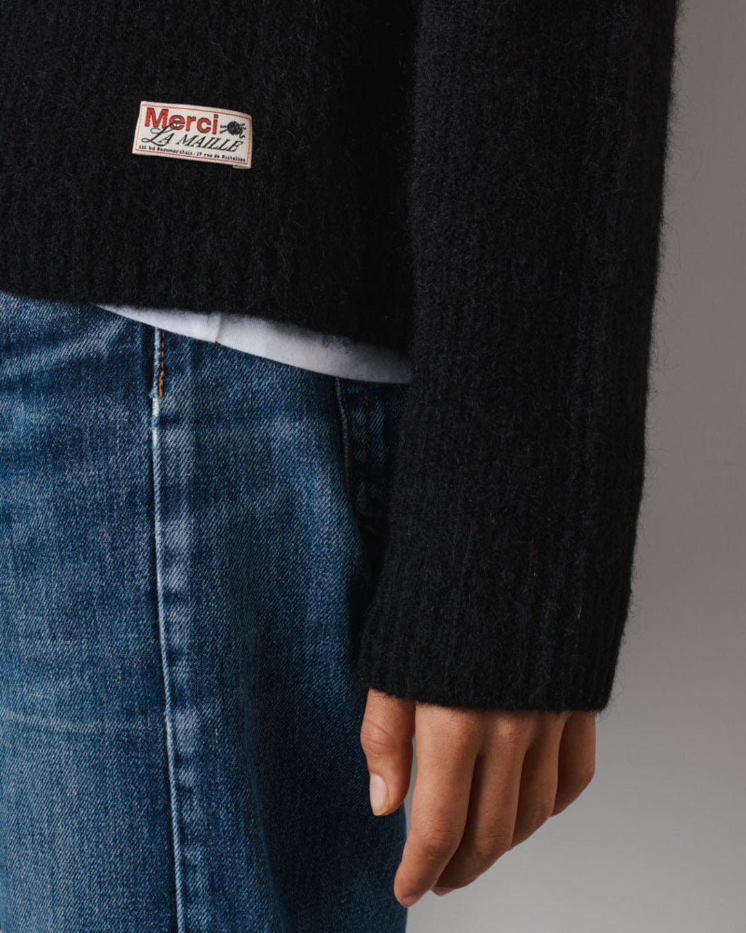 Merci - Pull Solange - Noir