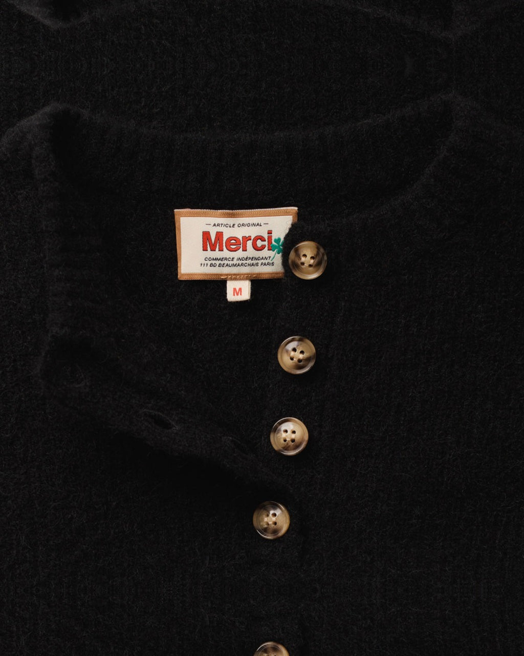 Merci - Pull Solange - Noir