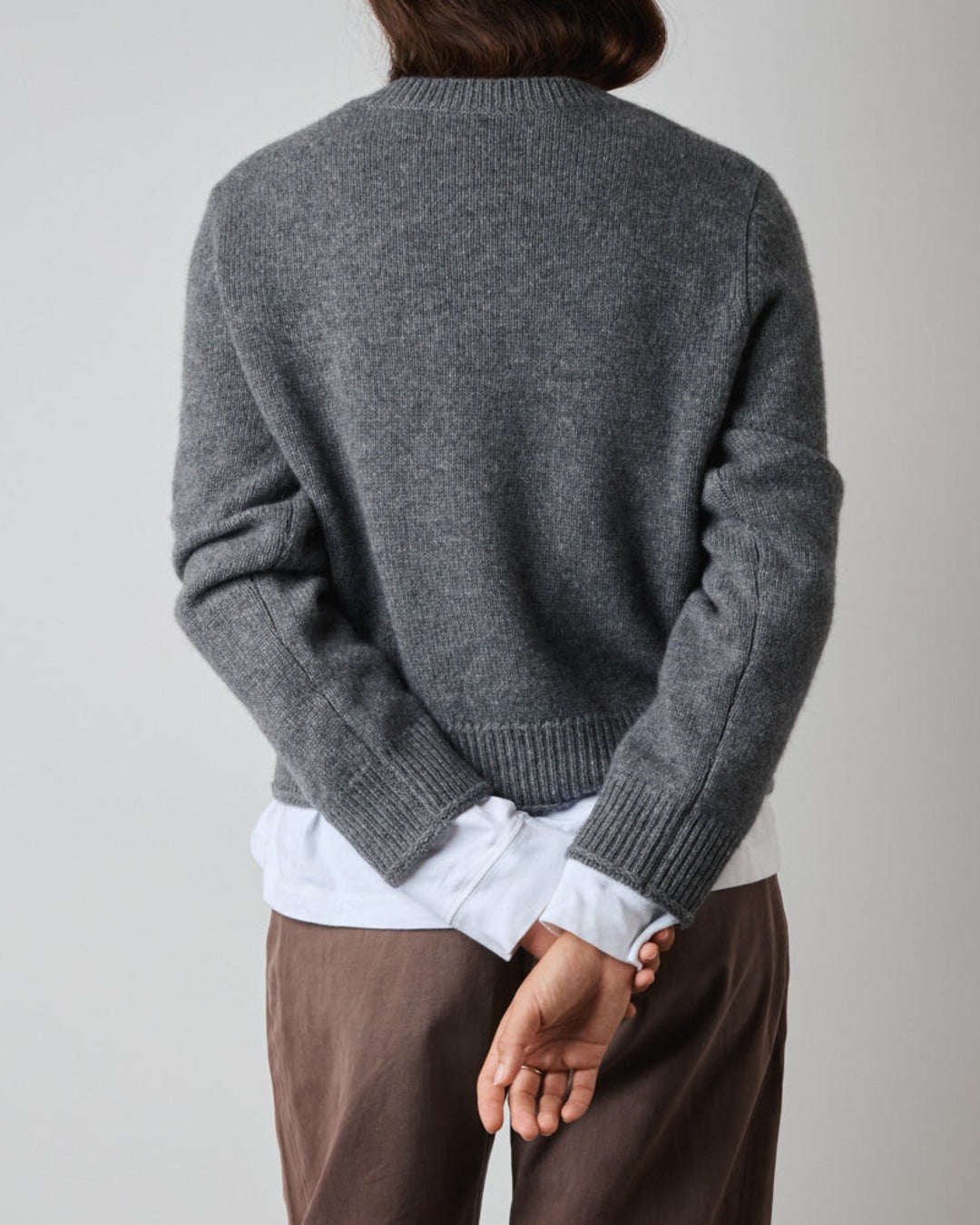 Merci - Pull Charlotte - Gris Foncé