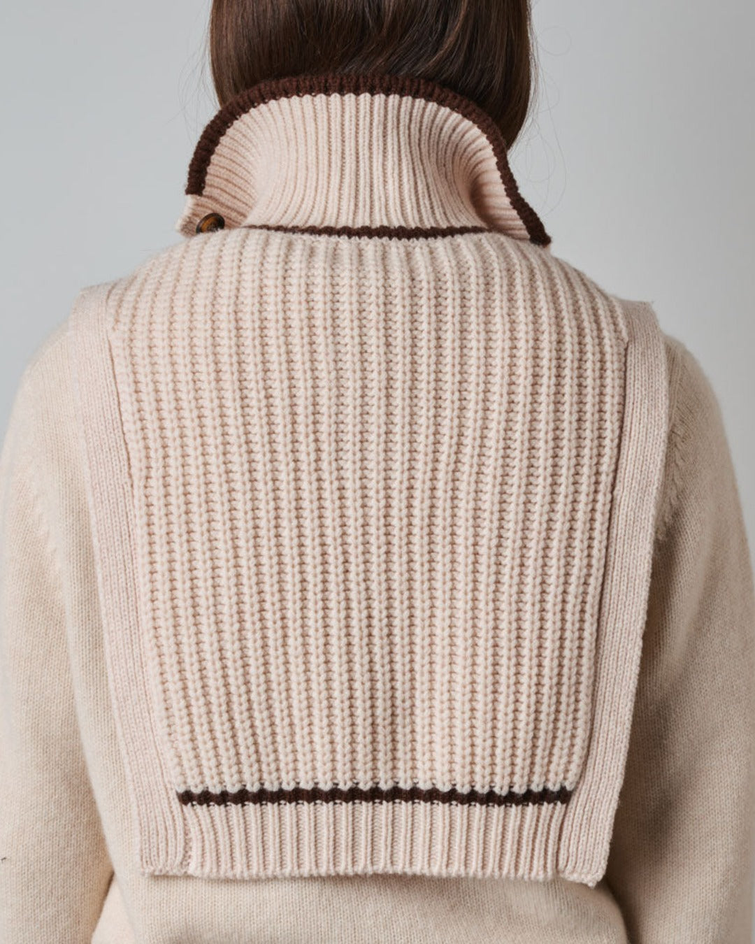 Merci - Mathilde Collar - Off-White & Brown
