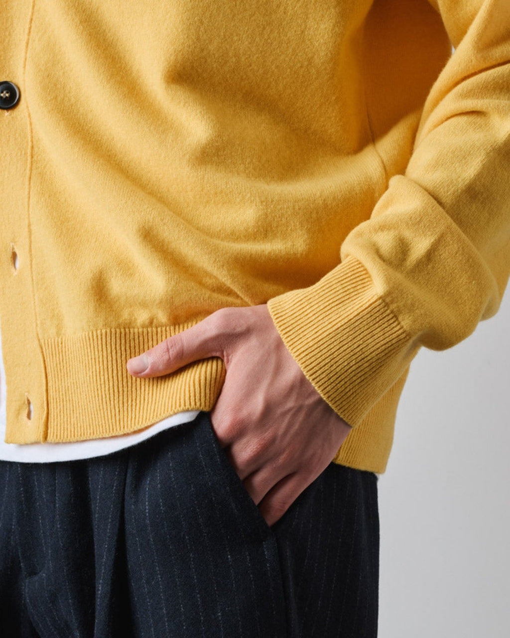 Merci - Cardigan Charlie - Jaune