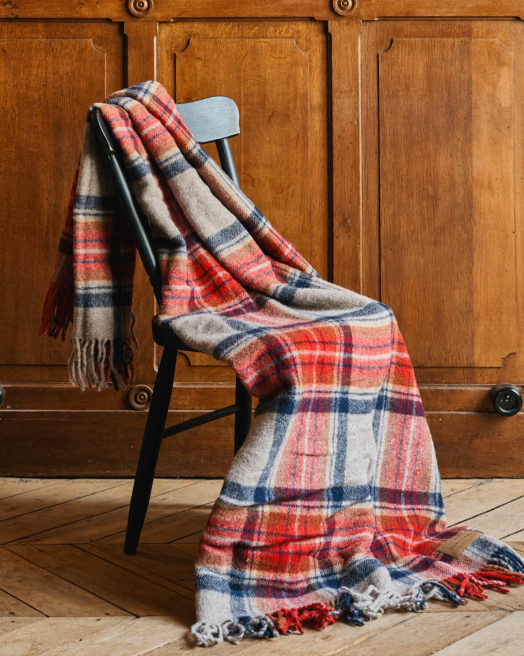 Pendleton - Red & White Checked Throw