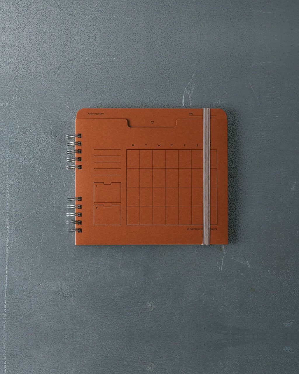 Gongjang - 6-Month Planner - Brick